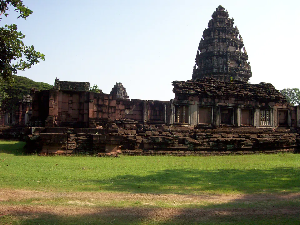 Sandstone towers of Phimai Historical Park