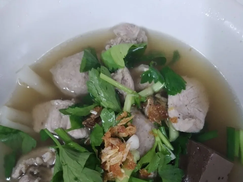 Hia Chai Pork Blood Soup