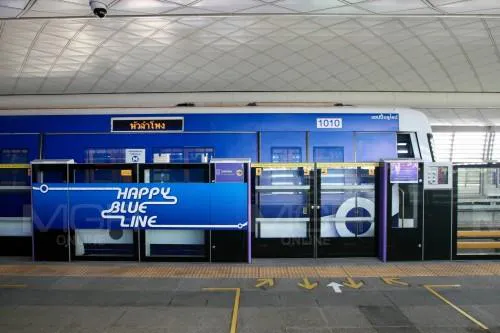 MRT station serving Bangkok’s old city